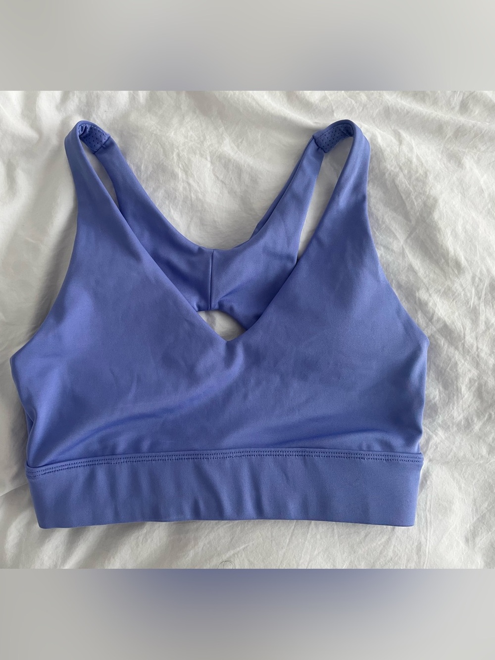 Simons i.Five Lilac V-Neck Sports Bra